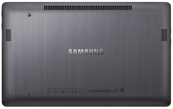 Samsung Series 7 Slait PC вид сзади